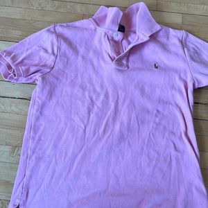 Pink polo M 10-12